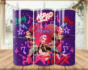 K-Pop Huntrix Valentine Tumbler