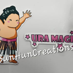 Stickerset Ura magische salto