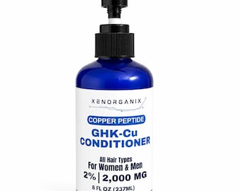 Peptide Conditioner GHK-CU 2% Copper Peptide Conditioner 8oz or 16oz Handcrafted in USA