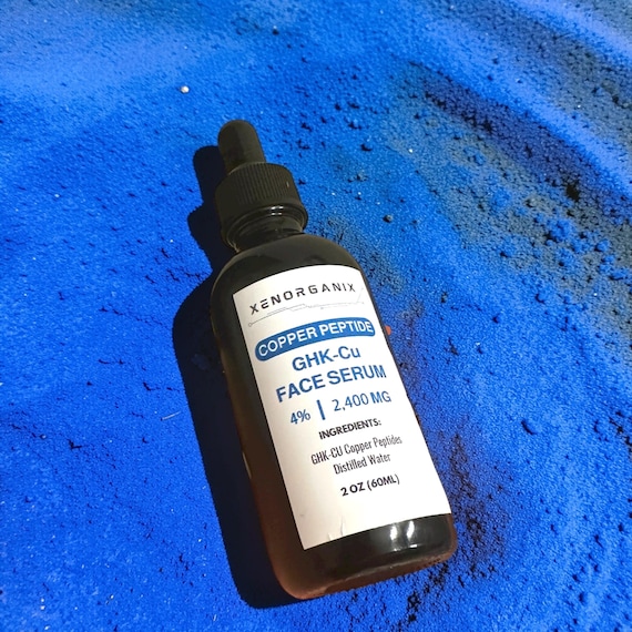 GHK-CU 4% Copper Peptide Face Serum 2oz Handcrafted in USA