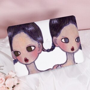 Ethereal Twin Art New Pro Mac Protective Case Personalized Name For Macbook Air 11/13/15 Pro14/15/16 Apple Laptop 2025 Macbook Cover