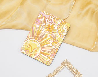 Gelbe Sonne Art Kindle Hülle für Kindle 8th(6 Zoll), PaperWhite 10th, PaperWhite 5/6/7th, personalisierte Kindle Paperwhite Colorsoft, Geschenk für Sie