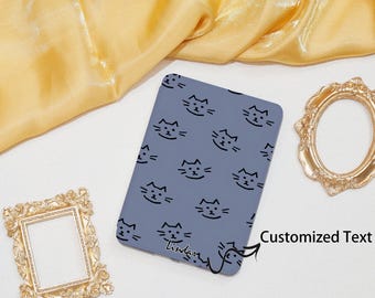 Cool Blue Vibe Kindle Case for Kindle PaperWhite 10/11th,PaperWhite 5/6/7th, Personalized Kindle Paperwhite Colorsoft, 2022, Gift for Her