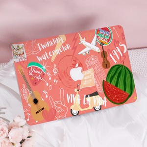 Vibrant Summer Print New Pro Mac Protective Case Personalized Name For Macbook Air 11/13/15 Pro14/15/16 Apple Laptop 2025 Macbook Cover