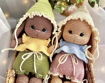 Crochet bunny pattern,Crochet rabbit pattern,amigurumi bunny,crochet bunny,amigurumi rabbit, crochet doll pattern, amigurumi doll,bunny