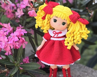 Crochet Candy doll,crochet doll for sale,Candy Candy doll,