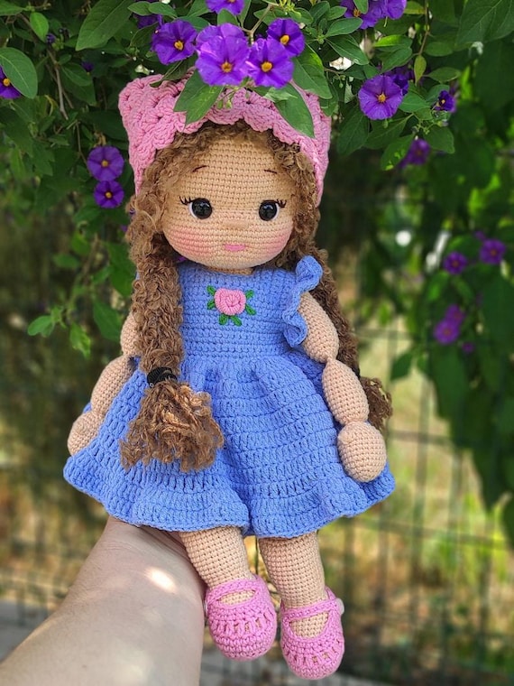 Handmade Knitted Handmade Crochet Dolls For Sale The Set Of Toys