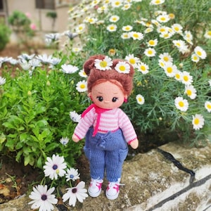 Crochet doll, Crochet doll for sale, amigurumi doll, handmade doll, knitted doll, stuffed doll