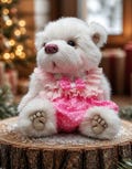 OOAK Teddy Bear 15 cm, Handmade Artist Bear, German Alpaca Teddy, Miniature Collectible Bear, Jointed Plush Toy