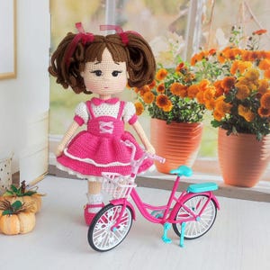 Crochet doll, Crochet doll for sale, amigurumi doll, handmade doll, knitted doll, stuffed doll