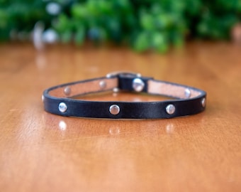 Skinny Leather Bracelet