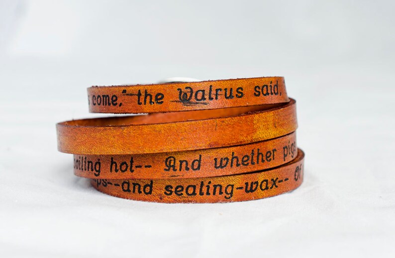 Alice in Wonderland Walrus and the Carpenter Quote on Ultra - Etsy