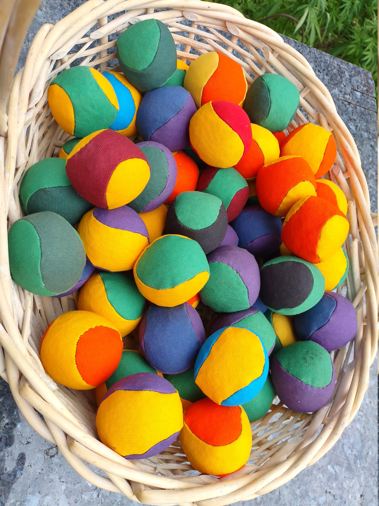 Set of 3 juggling bags with sack. Etsy