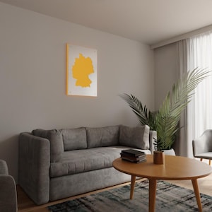 Metall Wanddekoration Deutschland Beleuchtet LED Plexiglas Wandkunst Moderne Wohnideen Home Decor Wandbild Geschenkidee Motivation