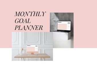 DIGITAL MONTHLY PLANNER