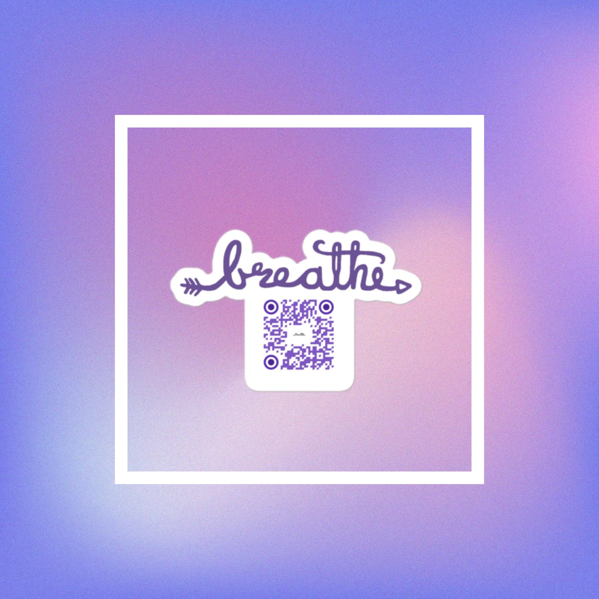 QR Breathe Bubble-free stickers