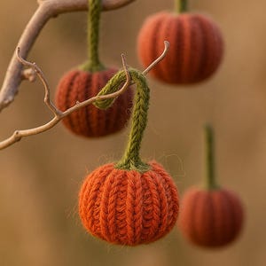 Amigurumi Pumpkin Crochet Pattern–Easy Fall ,Halloween Plush DIY,Autumn Farmhouse,Thanksgiving Crochet,Pumpkin Seeds-Halloween Decoration