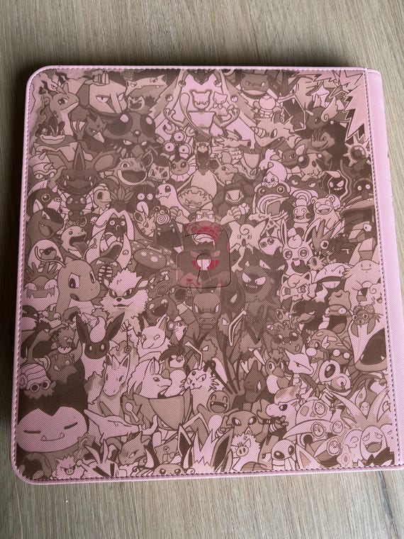 150 card binder TopDeck 500 Ringless Zip Pro - 9-Pocket Pages Side Load Sleeve TCG Storage Portfolio, Compatible with Pokemon, Yu-Gi-Oh, One Piece, MTG, Comic Trading Collectible Cards PVC polypropylene 151 12 Pocket SV 3.5
