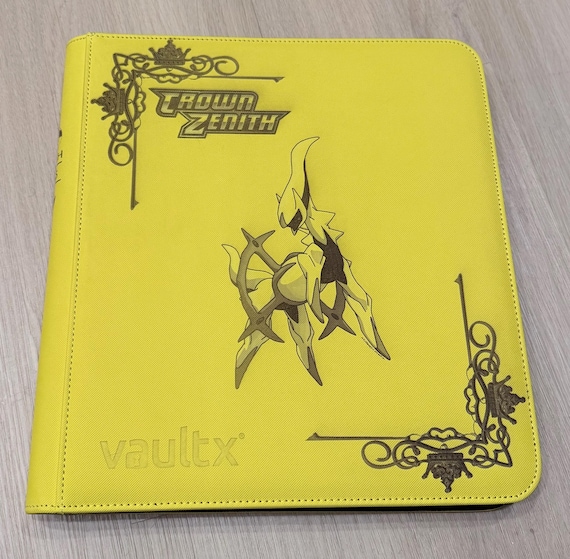 Crown Zenith SWSH 12.5 12 Pocket Vault X master set binder Crown Zenith SWSH 12.5 12 Pocket Vault X master set binder
