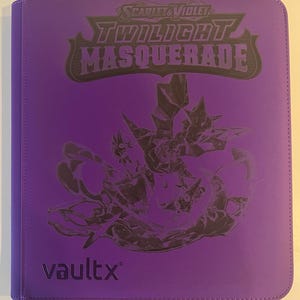 Carpeta de la colección maestra de edición especial Twilight Masquerade SV6