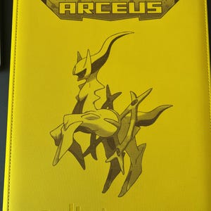 arceus pokemon card binder Imagine an entire set of Error cards ! The perfect accessory for every Trainer Custom Card Binder Arceus -