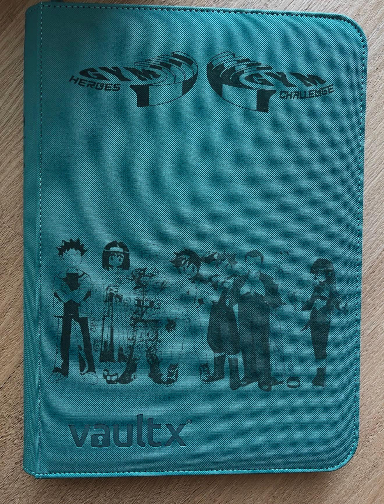 Gym Challenge & Heroes 9 Pocket Vault X Master Set Binder - Etsy