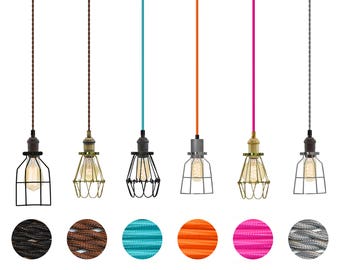 Cage Pendant Light - Design Your Own - Hangout Lighting