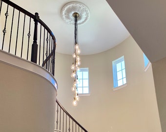 2 story on sale foyer lighting