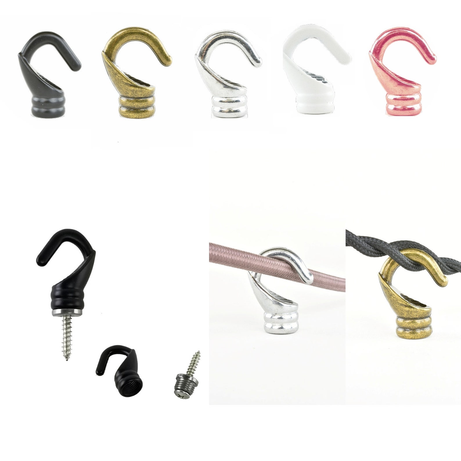 Pendant Hooks Metal Ceiling Clips Swag Hooks Swag Etsy