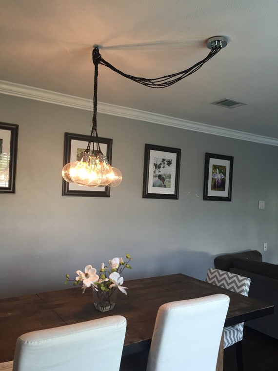 my dining room light is not centered over table