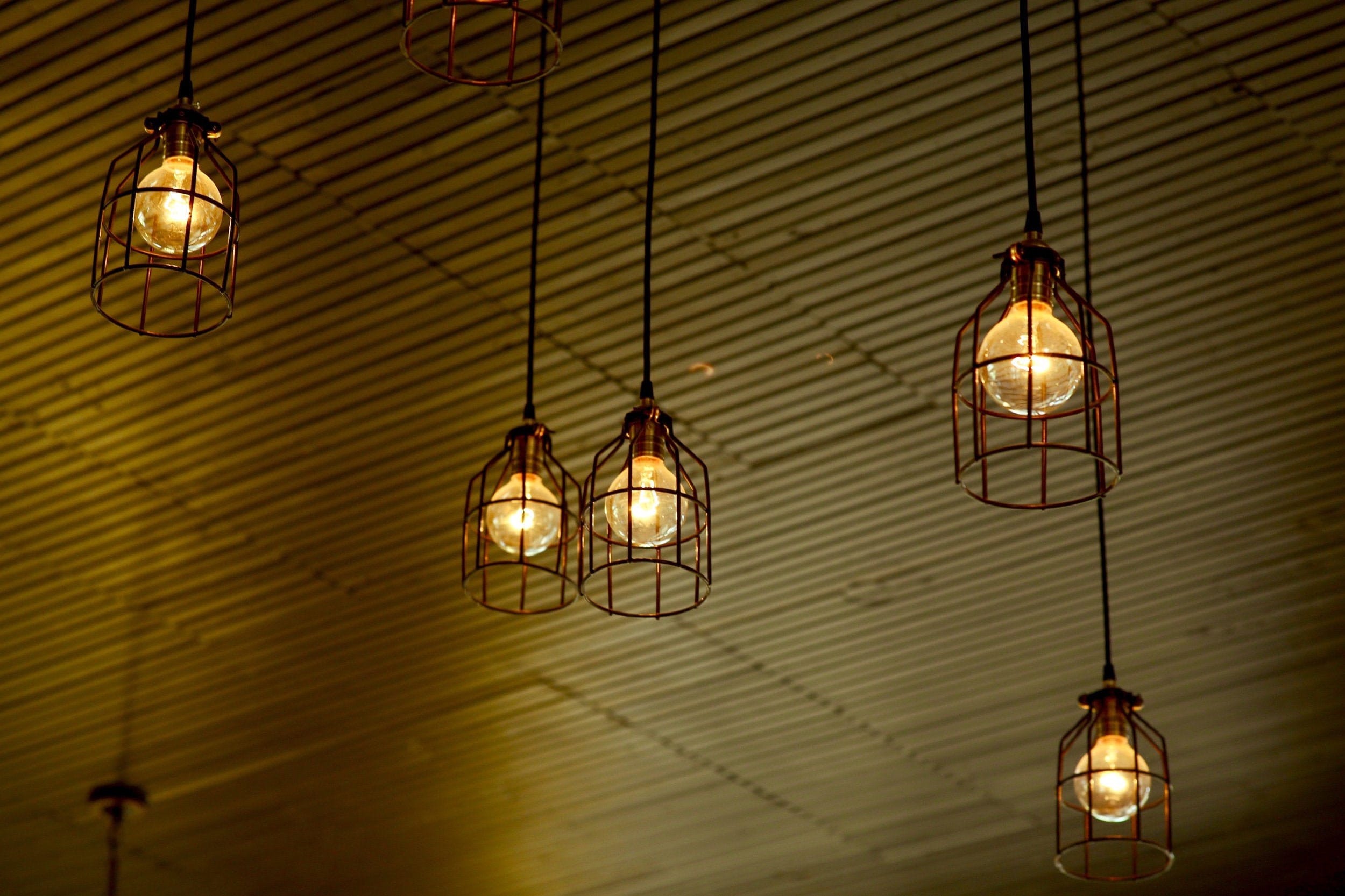 Bar Lighting Hanging Pendant Lights Custom Design Industrial Etsy