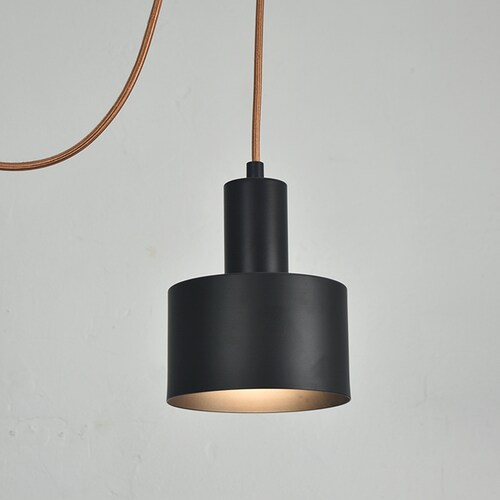 Metal Shade Pendant Light LED Mix 