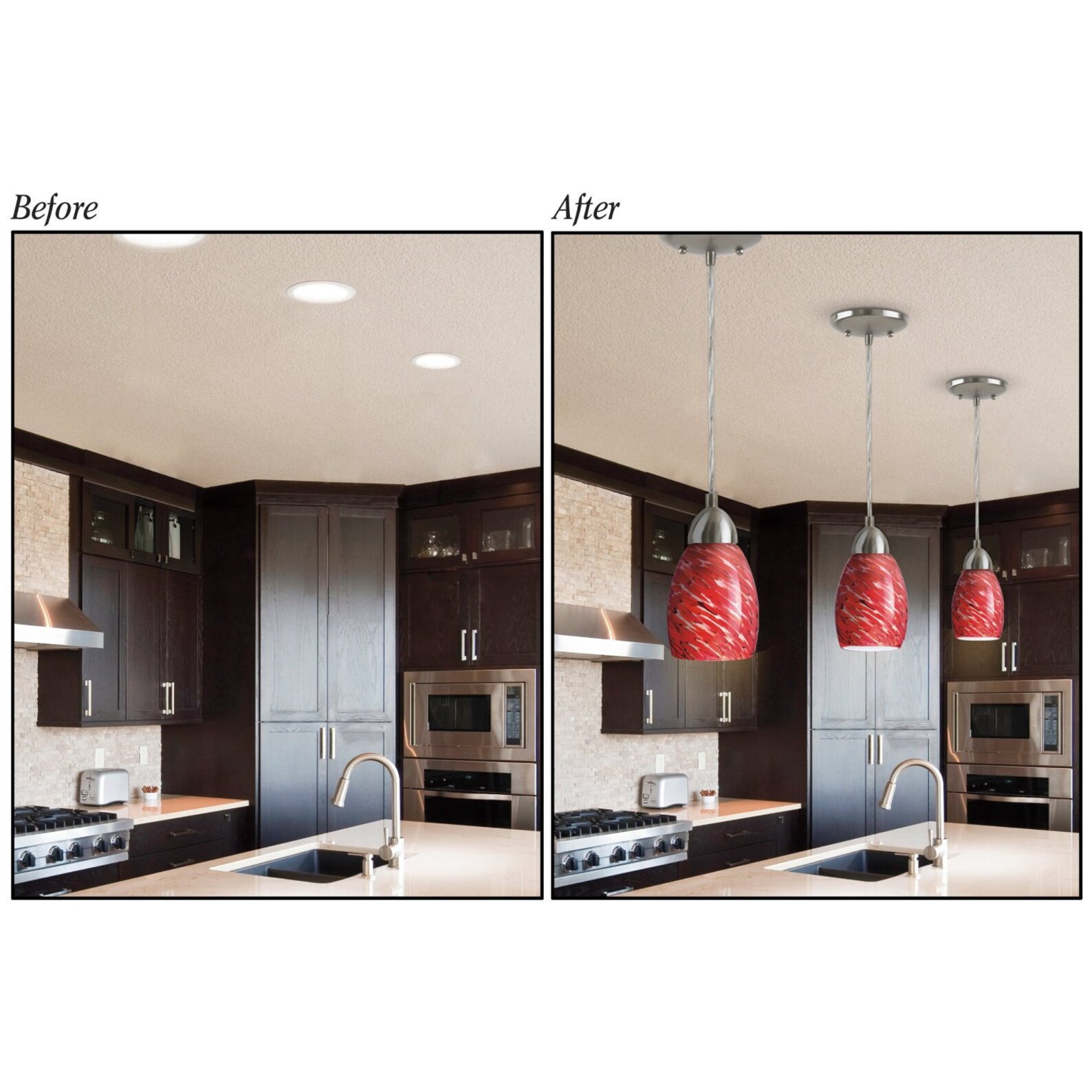 Turn Recessed Light Into a Pendant Conversion Kit Can Etsy