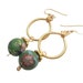 see more listings in the Gold Dangle Earrings section