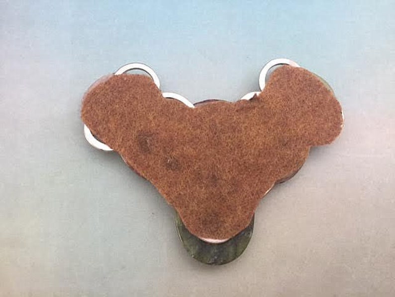 Gem Collage Pendants Jasper Stone Pendant Women/'s Large Pendant Bib Pendant Green Brown Stone Pendant Large Cabochon Stone Pendant