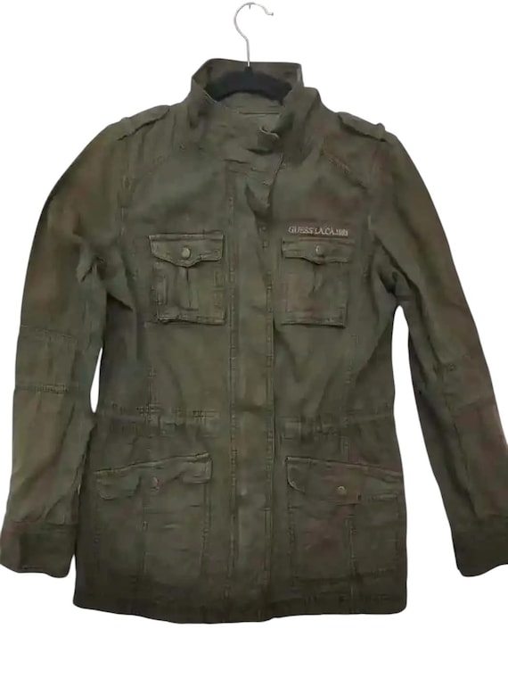 80’s Guess Detachable Sleeve Jacket Guess LA.CA.1981 Jacket - Etsy