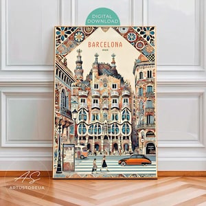 中古 訳あり ガウディ ポスター集 スペイン製 Gaudi poster - Etsy 日本