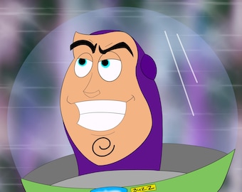 Buzz Lightyear PNG Clipart | Toy Story Space Ranger Digital Download
