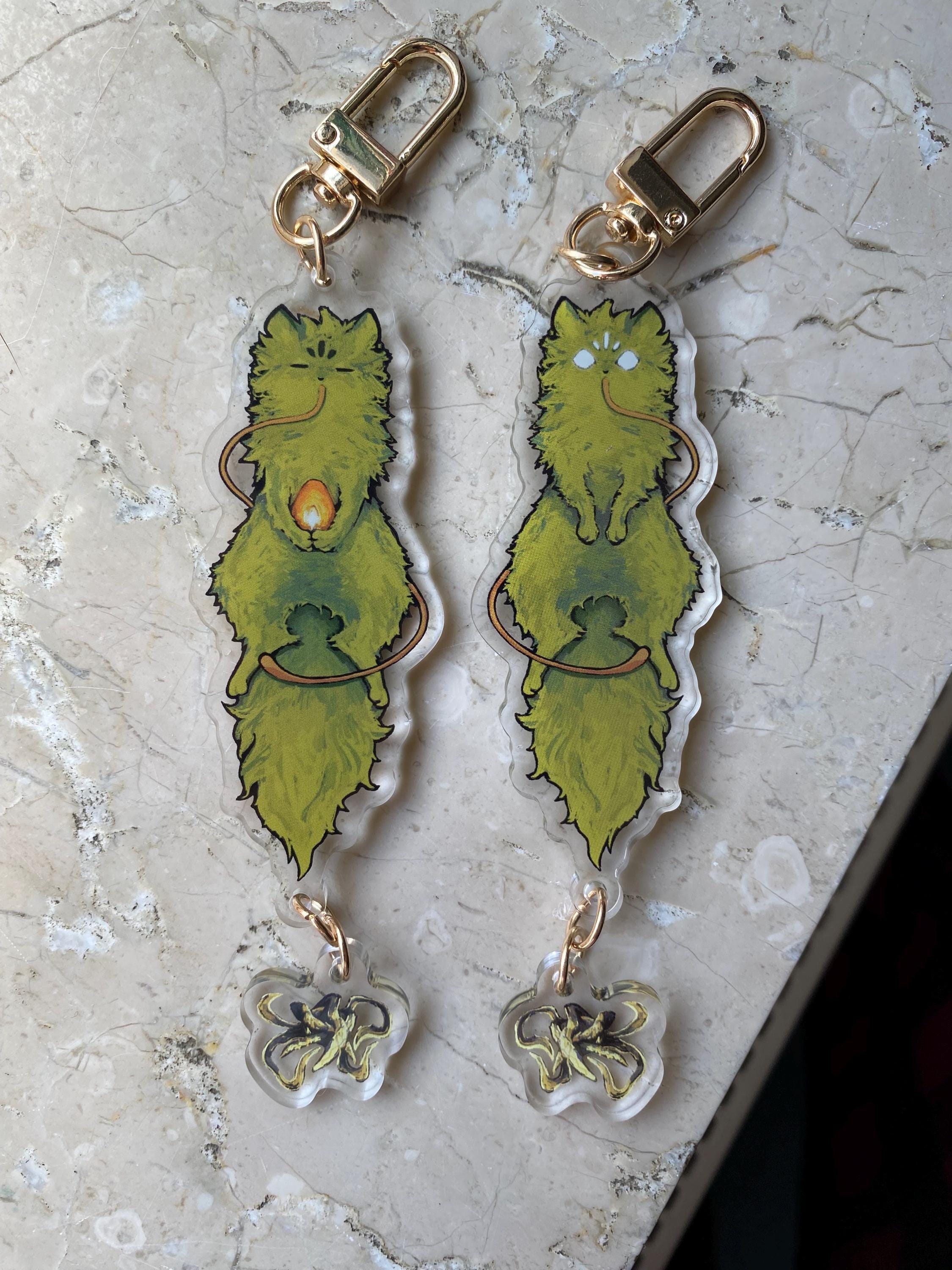 Rain World Saint & Echo Connected Acrylic Charm