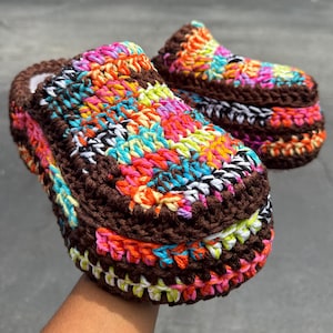 Crochet Platform Clogs