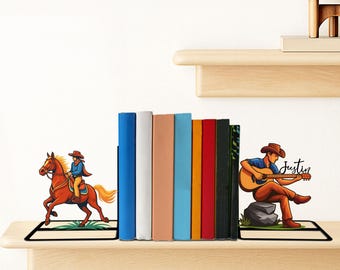 Vintage Western Horse Head Porcelain Bookends by Norleans Japan - Etsy