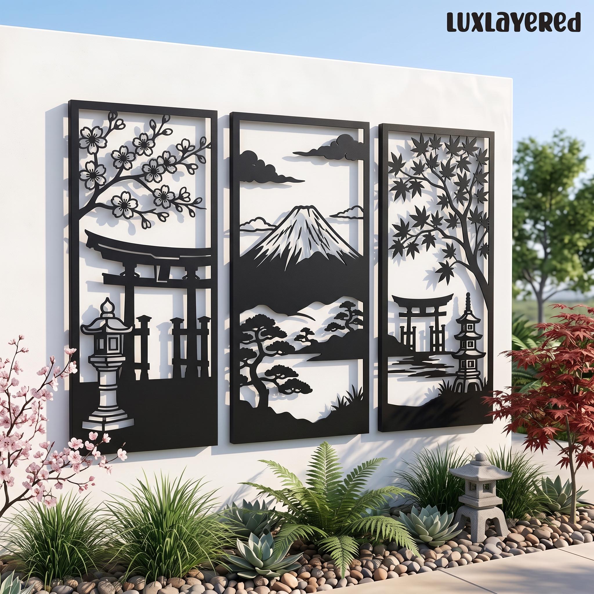 Mt Fuji Metal Wall Art - Etsy