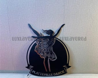 Custom Ballet LED Metal Sign: Dance Studio Wall Art