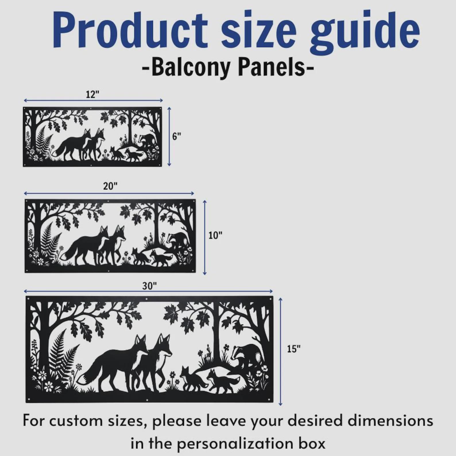 Oak Tree Metal Railing Panel, Custom Forest Bird Balustrade Insert ...