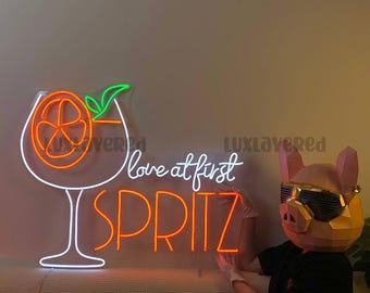 Cocktail-Leuchtreklame für Bar-Wanddekor, Cocktail-Neonlicht, benutzerdefinierte Leuchtreklame, Hausbar-Dekor, Pub-Wanddekor, Geschenk für Cocktail-Liebhaber
