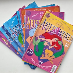 Ariel’s World Disney’s Little Mermaid magazines - 14 editions complete