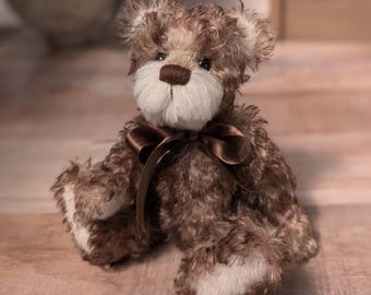 Mohair Teddy Bear, Handmade Collectable OOAK Teddy Bear,Theodore