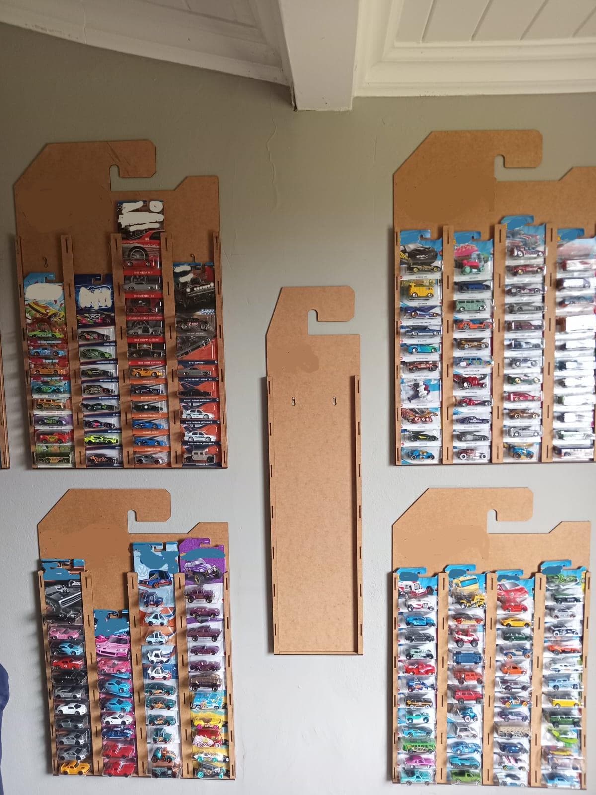 Supporto Espositore Hot Wheels Inclinato X4 | Stampato In 3D Handmade