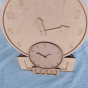 Analogue to Digital Clock Teaching Aid... (ai,cdr,dxf,pdf,svg)