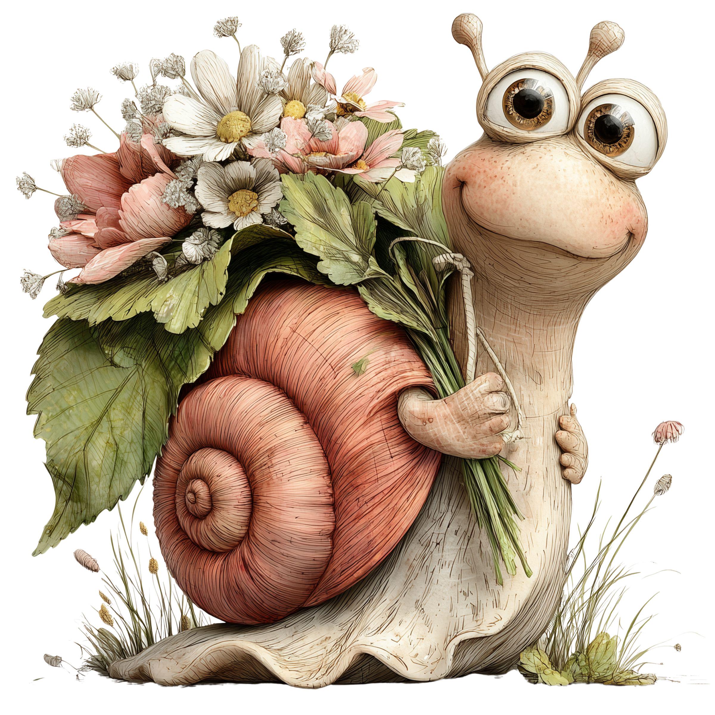 Garden Bugs & Snail PNG Clipart - 22 Cute Insect Designs, Ladybird ...